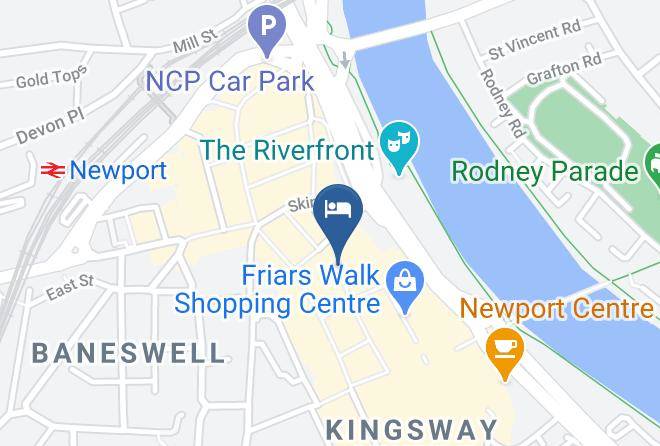 Newport - Mercure Newport Hotel Maps