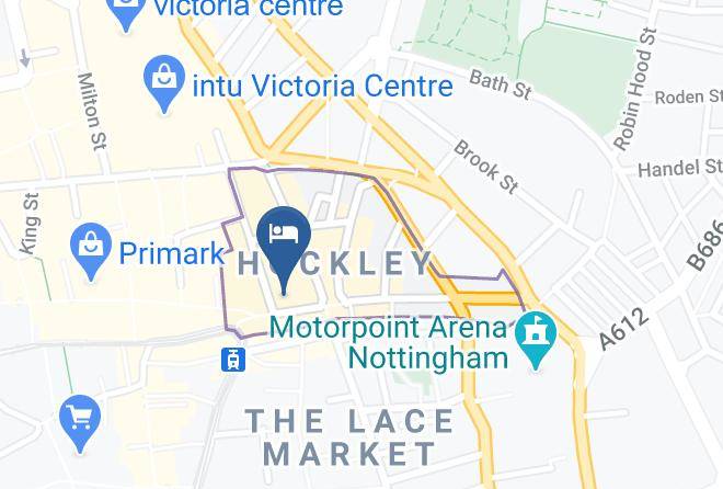 Nottingham City - Mercure Nottingham City Centre George Hotel Maps