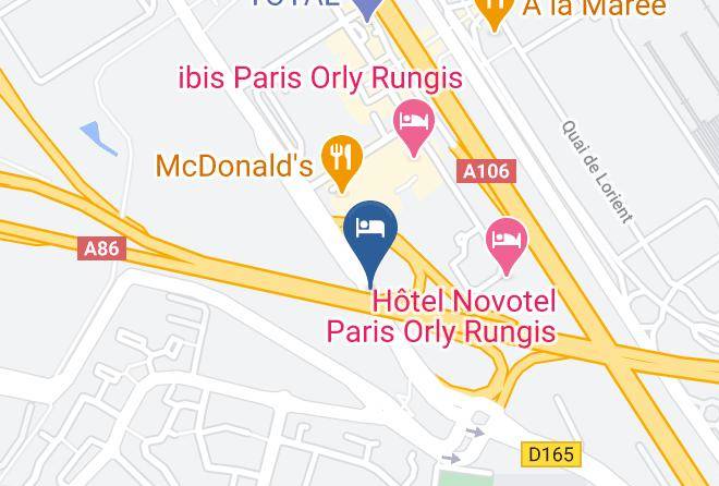 Val De Marne - Mercure Paris Orly Rungis Maps
