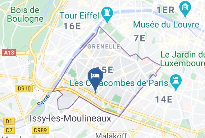 Paris - Hotel Mercure Paris Vaugirard Porte De Versailles Maps