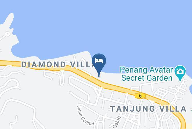 Tanjung Tokong - Hotel Mercure Penang Beach Maps
