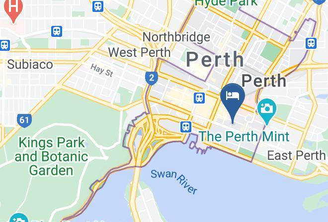 Perth - Mercure Perth Maps