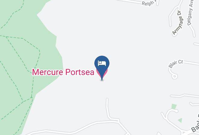 Mercure Portsea Map