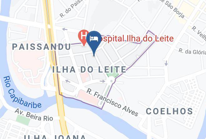 Recife - Mercure Recife Metropolis Hotel Maps
