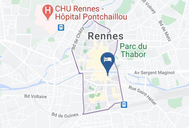 Ille Et Vilaine - Mercure Rennes Centre Parlement Maps