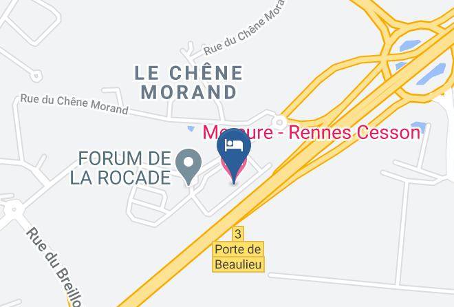 Ille Et Vilaine - Mercure Rennes Cesson Maps
