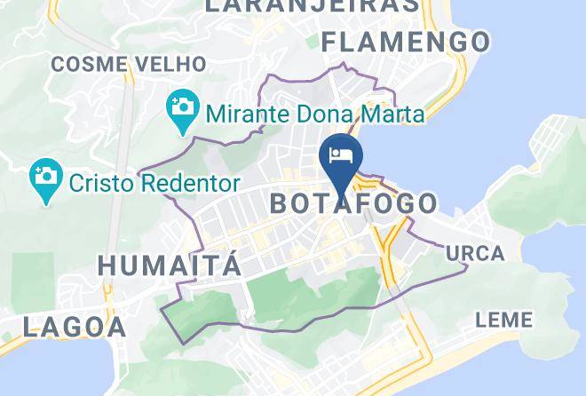 Rio De Janeiro Botafogo - Mercure Botafogo Mourisco Maps