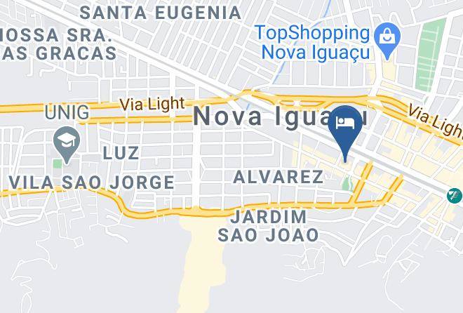 Mercure Rio De Janeiro Nova Iguacu Hotel Map