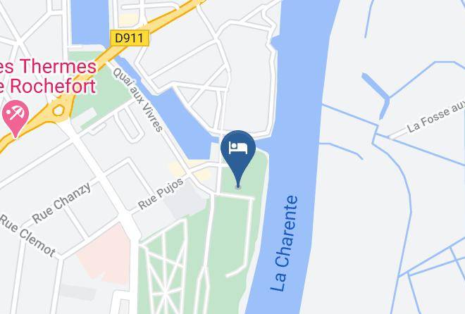 Charente Maritime - Mercure Rochefort La Corderie Royale Maps