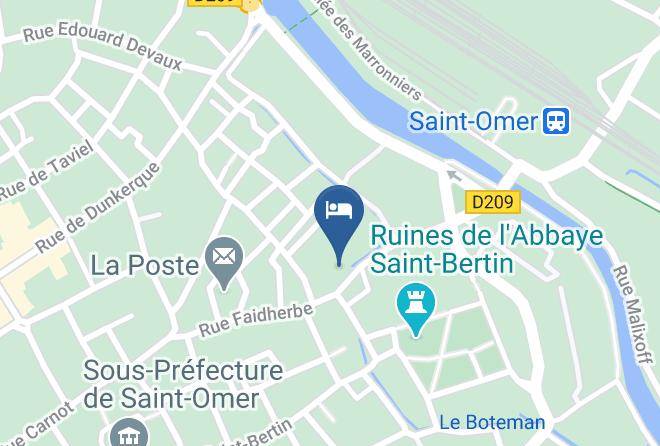 Pas De Calais - Mercure Saint Omer Centre Gare Maps
