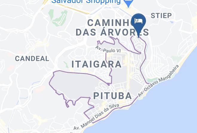 Salvador - Mercure Salvador Pituba Maps