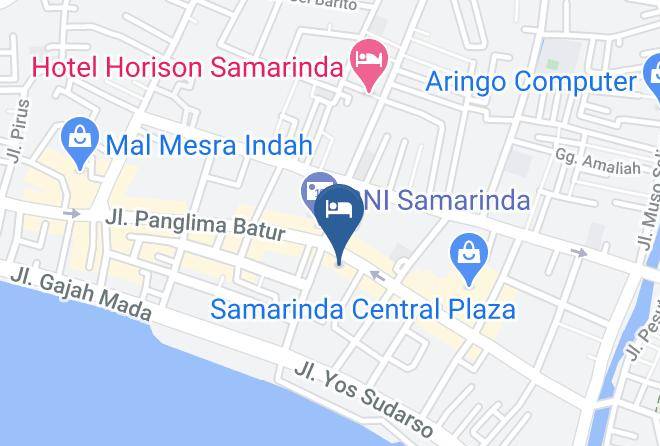 Mercure Samarinda Map