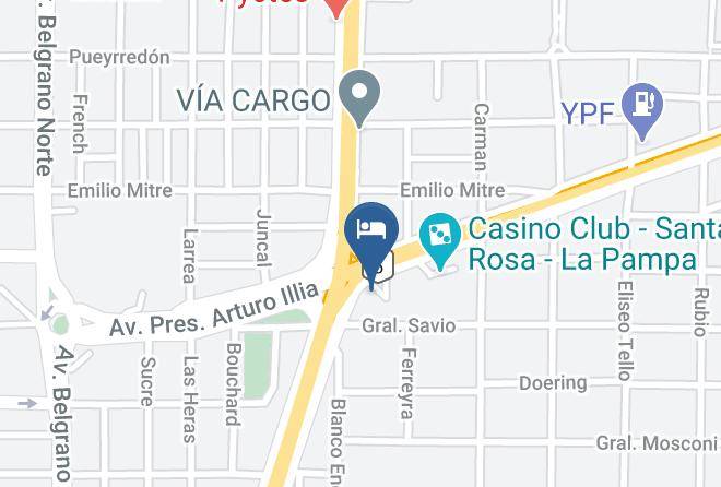 La Pampa City - Mercure Santa Rosa La Pampa Maps