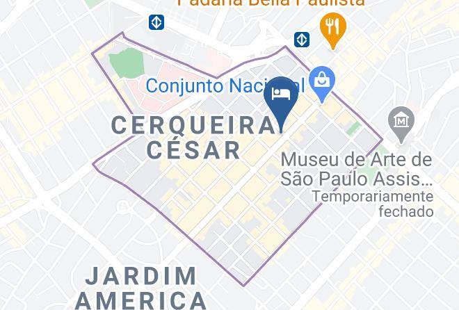 Sao Paulo Jardim Paulista - Mercure Sao Paulo Jardins Maps