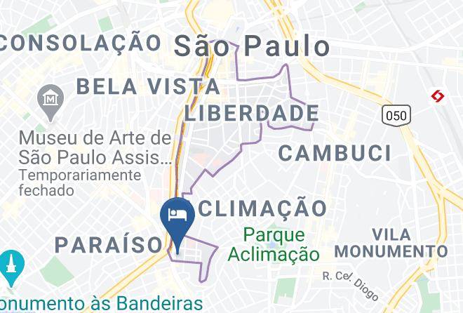 Sao Paulo Vila Mariana - Ibis Budget Sao Paulo Paraiso Maps