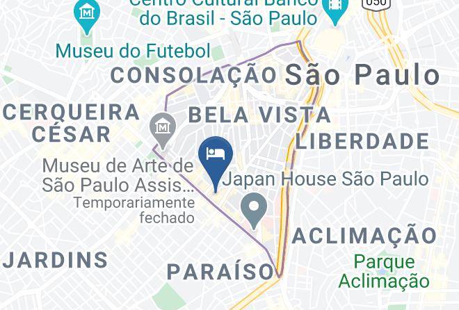 Sao Paulo Jardim Bela Vista - Mercure Sao Paulo Paulista Hotel Maps
