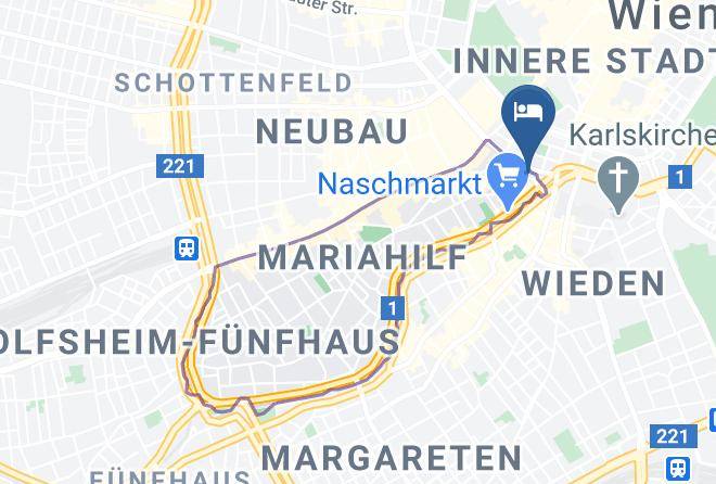 Vienna Mariahilf - Hotel Secession Wien Maps