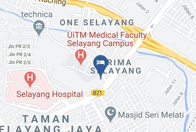 Gombak - Mercure Selangor Selayang Maps