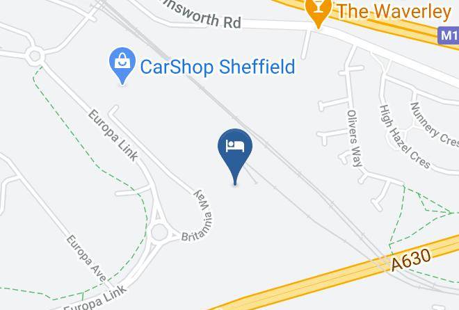 Rotherham - Mercure Sheffield Parkway Hotel Maps