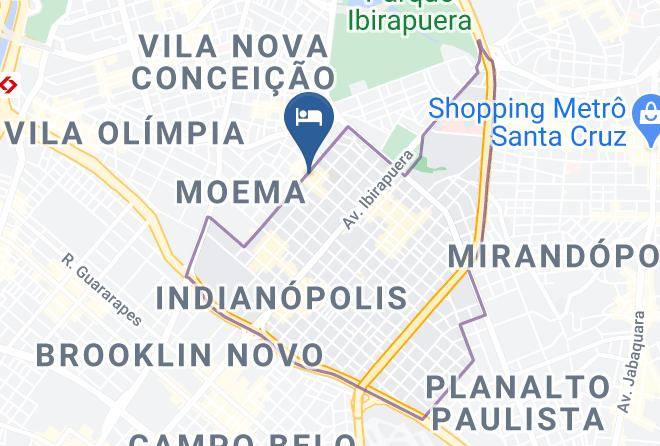 Sao Paulo Moema - Mercure Sao Paulo Moema Maps