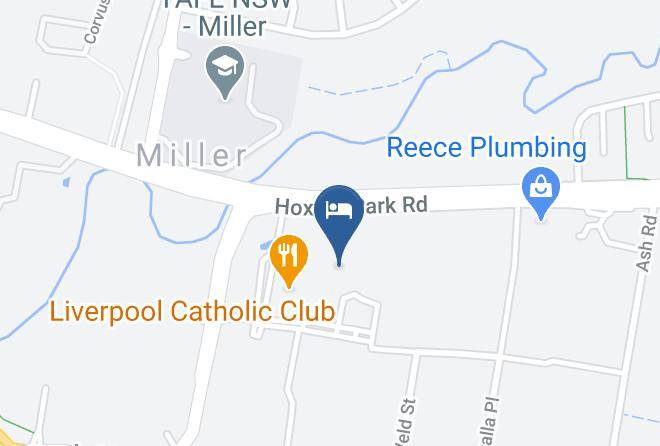 Liverpool - Mercure Sydney Liverpool Maps