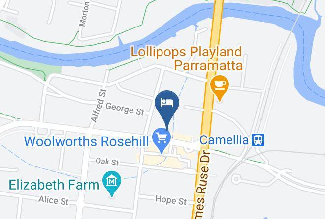 Parramatta - Mercure Sydney Parramatta Maps