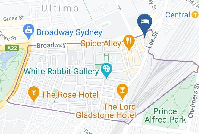 Sydney - Mercure Sydney Maps