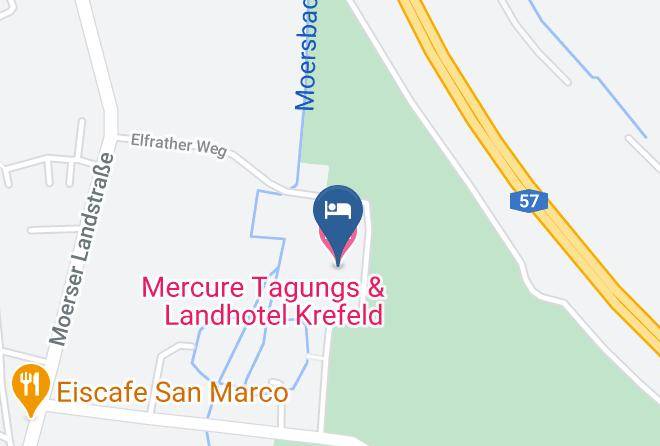 Krefeld - Mercure Tagungs & Landhotel Krefeld Maps