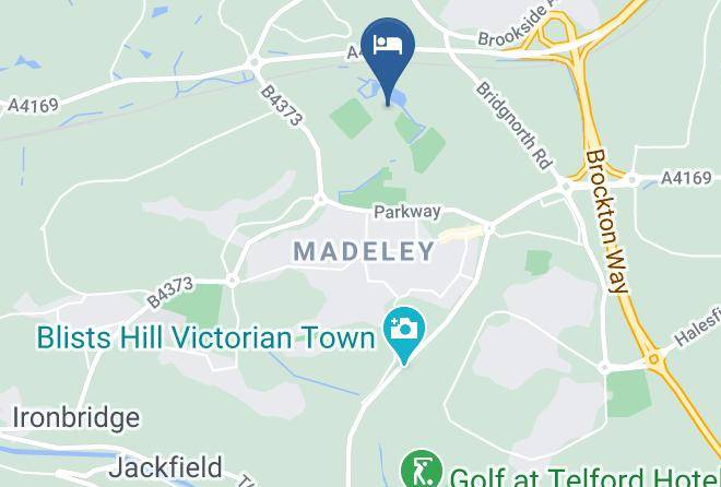 Telford And Wrekin - Madeley Court Hotel Maps