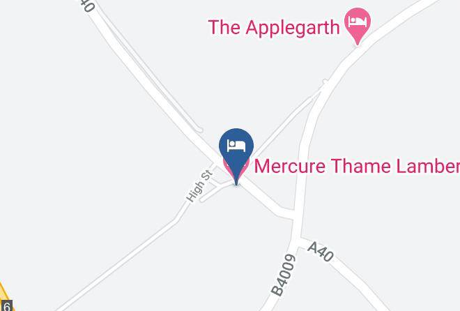 Oxon - Mercure Thame Lambert Hotel Maps