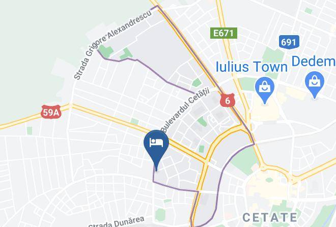 Timisoara - Mercure Timisoara Maps