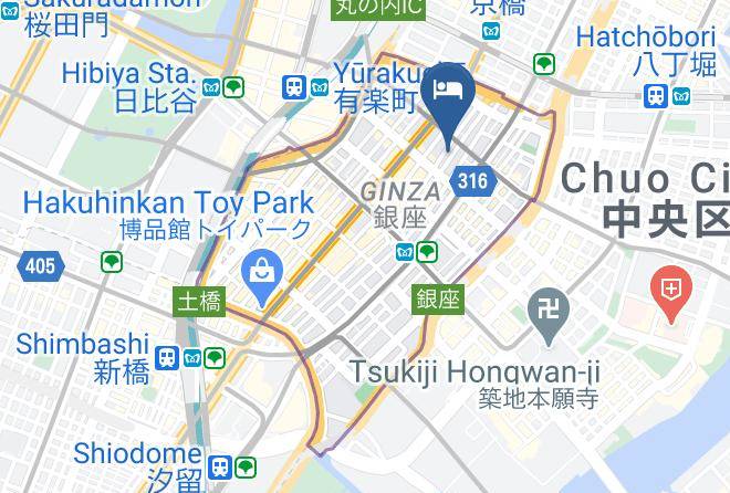 Mercure Tokyo Ginza Map