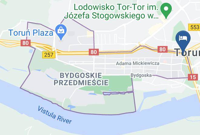 Torun - Mercure Torun Centrum Maps