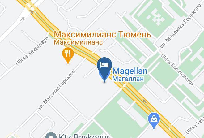 Tyumen - Mercure Tyumen Center Maps