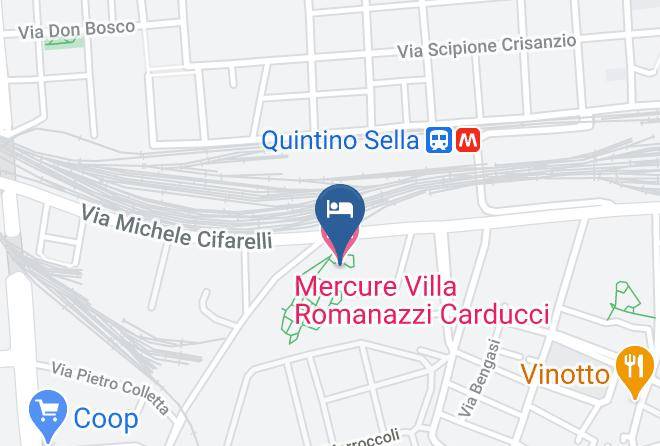 Bari - Mercure Villa Romanazzi Carducci Maps