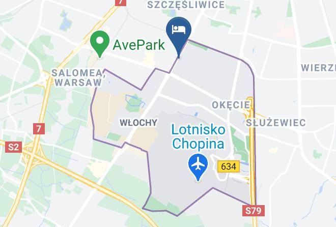 Warsaw - Mercure Warszawa Airport Maps
