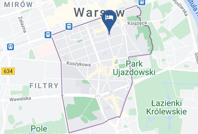 Warsaw - Hotel Mercure Warszawa Grand Maps