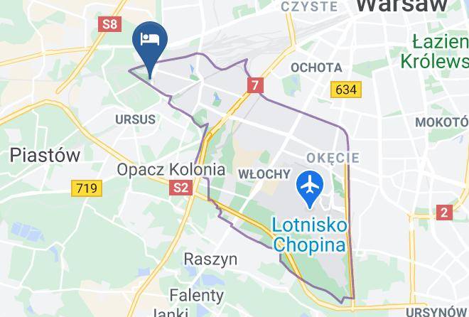 Warsaw - Mercure Warszawa Ursus Station Maps