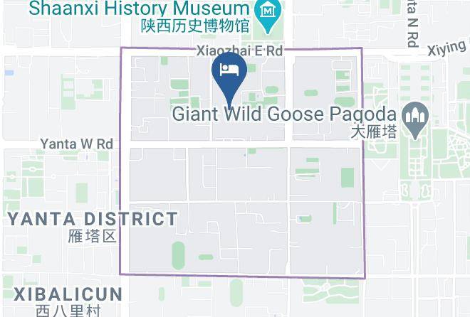 Xi An - Mercure Xian Dayan Pagoda Maps