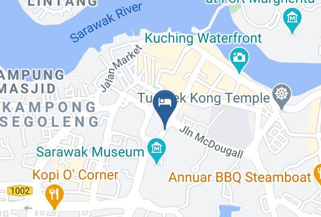 Bahagian Kuching - Merdeka Palace Hotel & Suites Maps