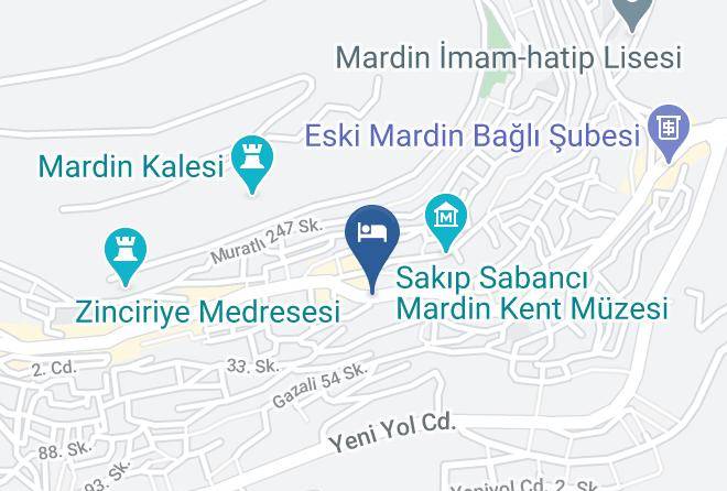 Artuklu - Merdin Butik Otel Maps
