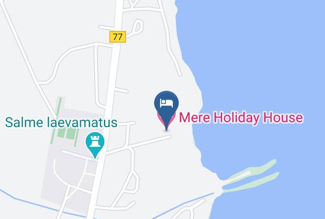 Mere Holiday House Map - Saaremaa - Saaremaa Vald