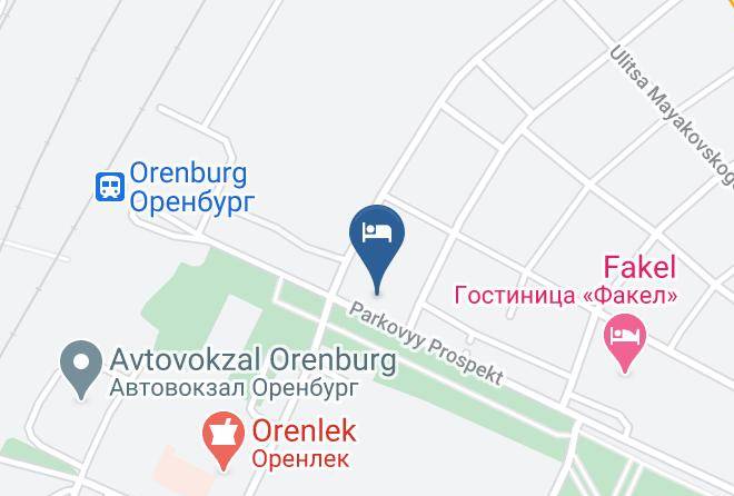 Orenburg - Mereke Mini Hotel Maps