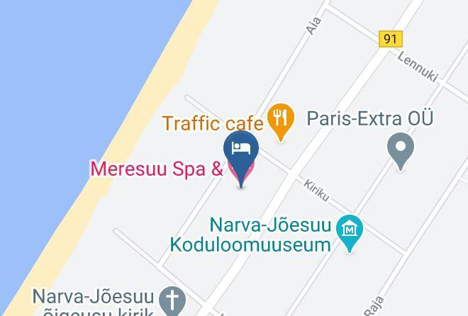 Narva Joesuu Linn - Meresuu Spa & Hotel Maps