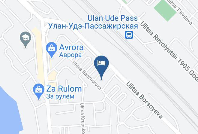 Ulan Ude - Mergen Bator Maps