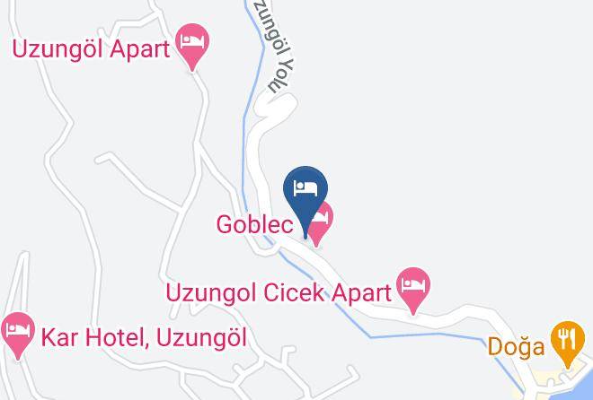 Caykara - Meric Otel Maps