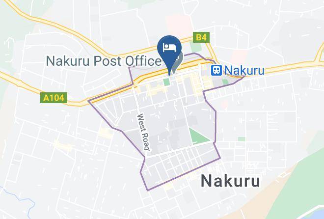 Nakuru - Merica Hotel Maps