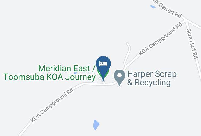 Lauderdale - Meridian East Toomsuba Koa Journey Maps
