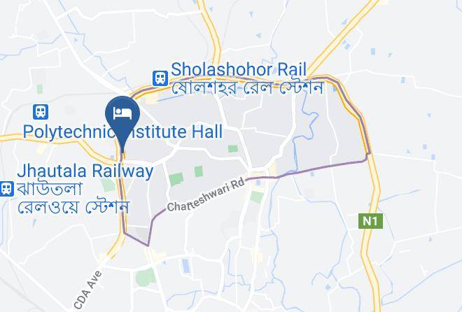 Chittagong - Meridian Hotel & Restaurant Maps