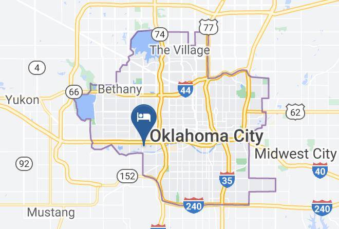 Oklahoma - Meridian Inn Maps